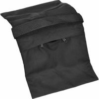 Saddle Sandbag, Empty - Black - 35 lb